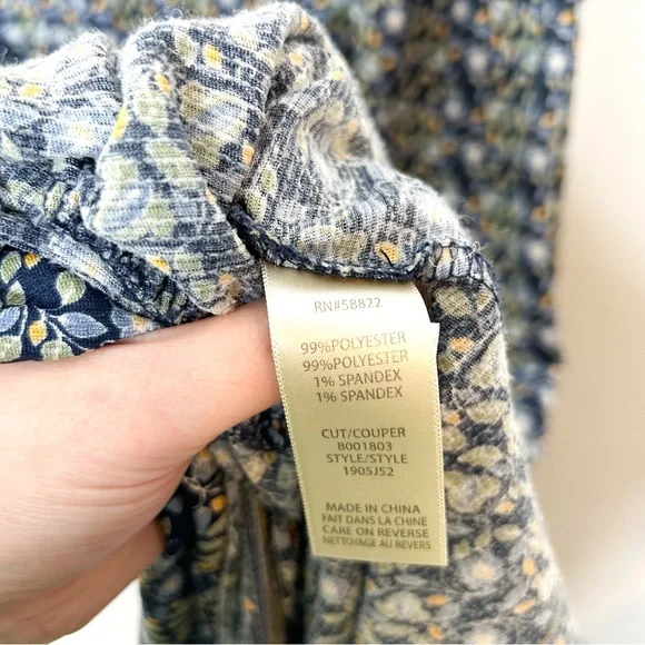 Max Studio Sleeveless Floral Print Tiered Midi Dress Large L - Picture 6 of 6